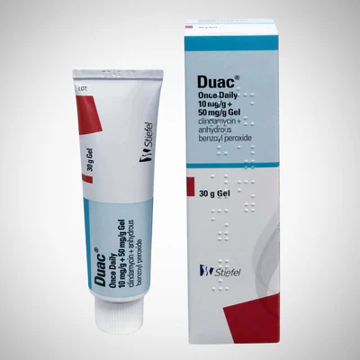 Duac 5/1 (Benzyl Peroxide 5%/ Clindamycin 1%) 1 Duac 5/1 (Benzyl Peroxide 5%/ Clindamycin 1%)